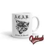 Cargar imagen en el visor de la galería, Acab - All Cats Are Beautiful Mug 11Oz
