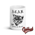 Cargar imagen en el visor de la galería, Acab - All Cats Are Beautiful Mug
