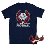 Load image into Gallery viewer, Against Modern Football Shirts / No Al Calcio Moderno Shirt Navy S
