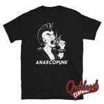 Lade das Bild in den Galerie-Viewer, Anarcopunk T-Shirt - Anarco Punks &amp; Streetpunks Black / S
