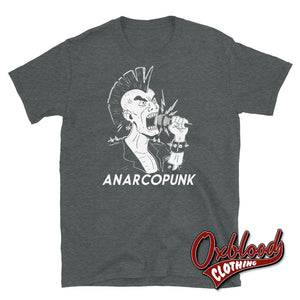 Anarcopunk T-Shirt - Anarco Punks & Streetpunks Dark Heather / S