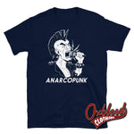 Load image into Gallery viewer, Anarcopunk T-Shirt - Anarco Punks &amp; Streetpunks Navy / S
