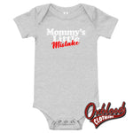 Lade das Bild in den Galerie-Viewer, Baby Mommys Little Mistake One Piece - Offensive Baby Onesies Athletic Heather / 3-6M
