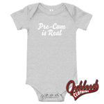 Load image into Gallery viewer, Baby Pre-Cum Is Real One Piece - Inappropriate Baby Gifts Athletic Heather / 3-6M
