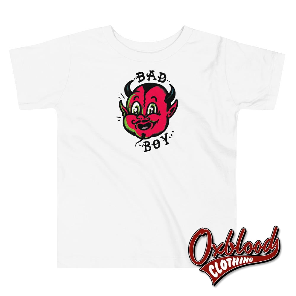 Bad Boy Toddler Short Sleeve Tee - Little Devil 2T Youths