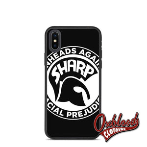 Biodegradable Sharp Skinheads Against Racial Prejudice Phone Case Iphone X/xs