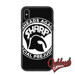 Lade das Bild in den Galerie-Viewer, Biodegradable Sharp Skinheads Against Racial Prejudice Phone Case Iphone Xs Max
