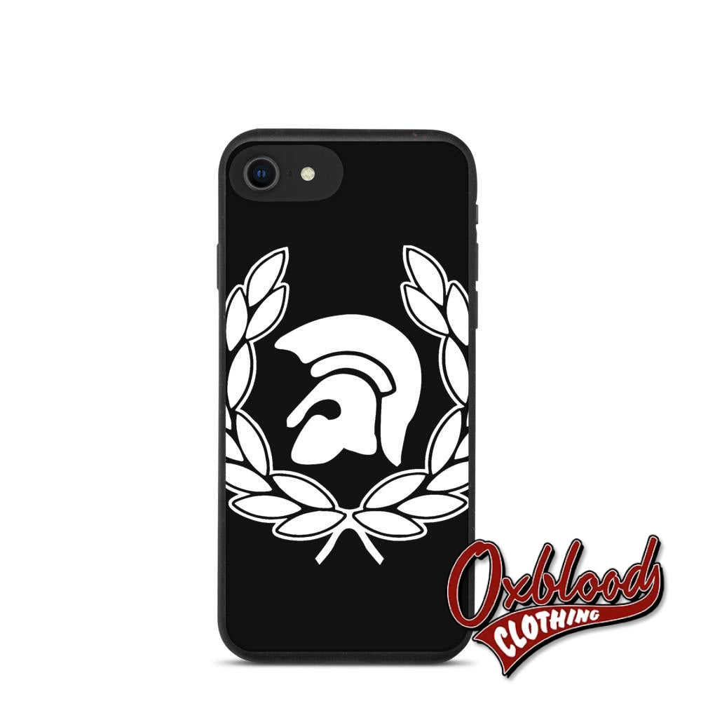 Biodegradable Trojan Skinhead Reggae Ska Laurel Wreath Phone Case Iphone 7/8/se