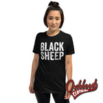 Cargar imagen en el visor de la galería, Black Sheep T-Shirt | Outcasts Misfits &amp; Punk Shirts
