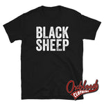 Cargar imagen en el visor de la galería, Black Sheep T-Shirt | Outcasts Misfits &amp; Punk Shirts S
