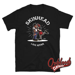 Black Tatsiana Skinhead Love Affair T-Shirt - Clothing S