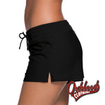 Cargar imagen en el visor de la galería, Black Womens Swimming Boardshorts Shorts
