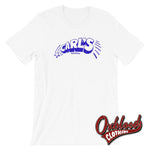 Cargar imagen en el visor de la galería, Carl Records T-Shirt - By Downtown Unranked White / Xs Shirts
