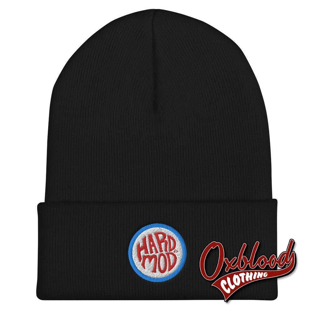 Cuffed Hard Mod Beanie Black