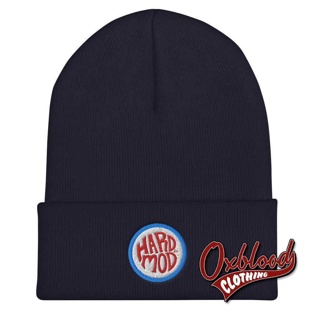 Cuffed Hard Mod Beanie Navy