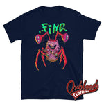 Cargar imagen en el visor de la galería, Dark Version: Beware Of The Fing! T-Shirt Navy / S Shirts
