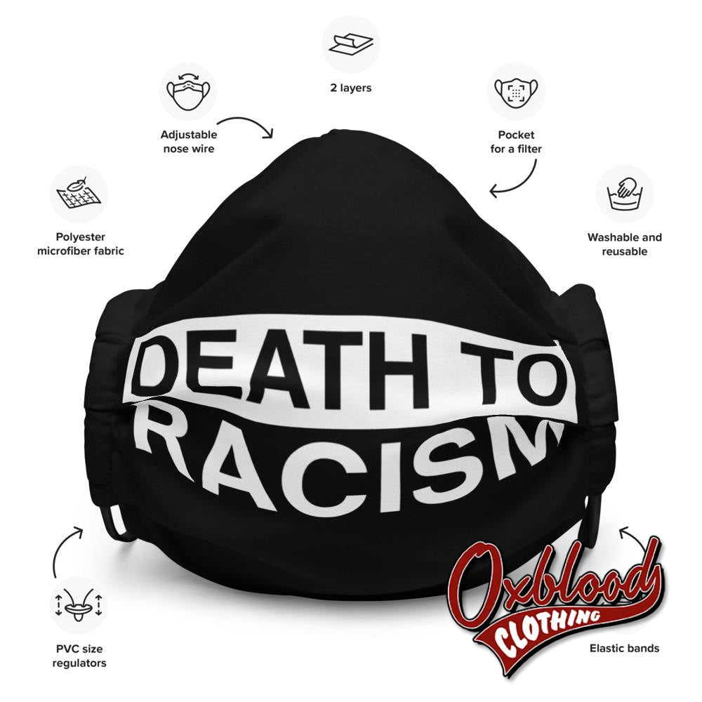 Death To Racism Face Mask