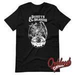 Lade das Bild in den Galerie-Viewer, Donuts And Dragons T-Shirt Black Heather / Xs Shirts
