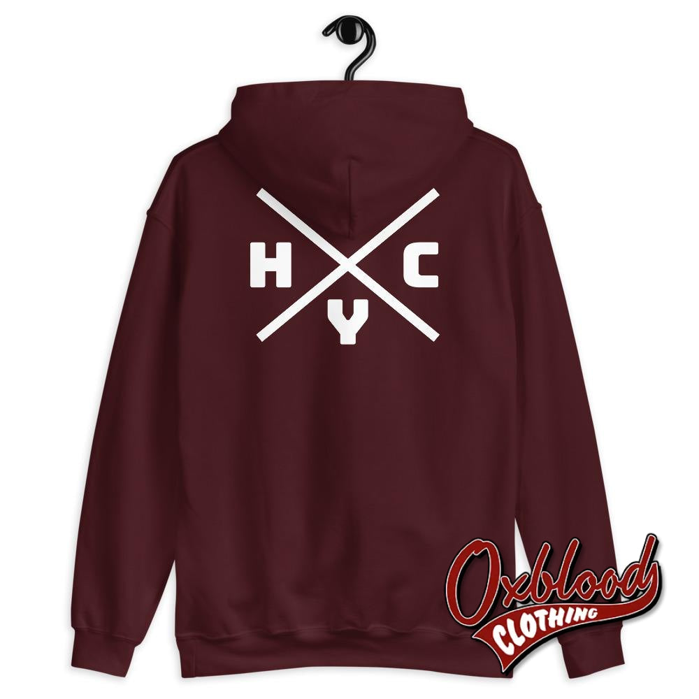 Double-Sided Nyhc Hoodie - New York Hardcore Sweat Shirts / Hxc Merch