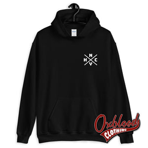 Double-Sided Nyhc Hoodie - New York Hardcore Sweat Shirts / Hxc Merch Black S