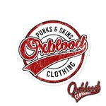 Load image into Gallery viewer, Go Sports Oxblood Clothing Skater Bubble-Free Stickers 4X4
