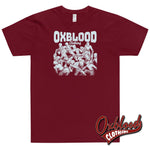 Load image into Gallery viewer, Hardcore Moshpit Oxblood Clothing T-Shirt Cranberry / Xs Shirts
