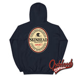 Cargar imagen en el visor de la galería, Irish Stout Skinhead: Sometimes Anti-Social Always Anti-Facist Hoodie Navy / S
