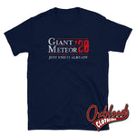 Cargar imagen en el visor de la galería, Just End It Already Giant Meteor 2020 T-Shirt - Political Clothing Navy / S
