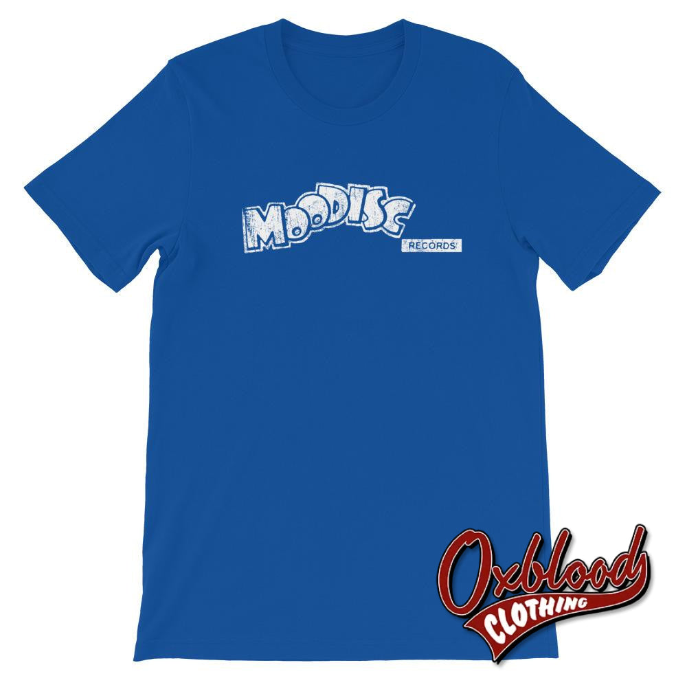 Moodisc Records T-Shirt - By Downtown Unranked True Royal / S Shirts