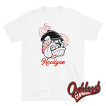 Cargar imagen en el visor de la galería, New York Hardcore Hooligan T-Shirt - American Bulldog White / S
