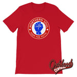 Cargar imagen en el visor de la galería, Northern Soul Fist 1 T-Shirt Red / S Shirts
