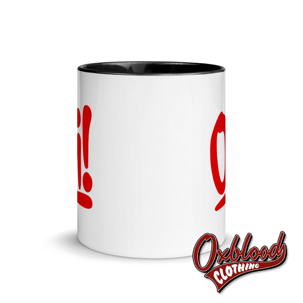 Oi! Mug With Color Inside