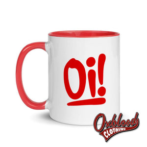 Oi! Mug With Color Inside