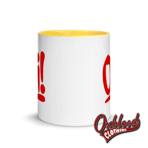 Oi! Mug With Color Inside