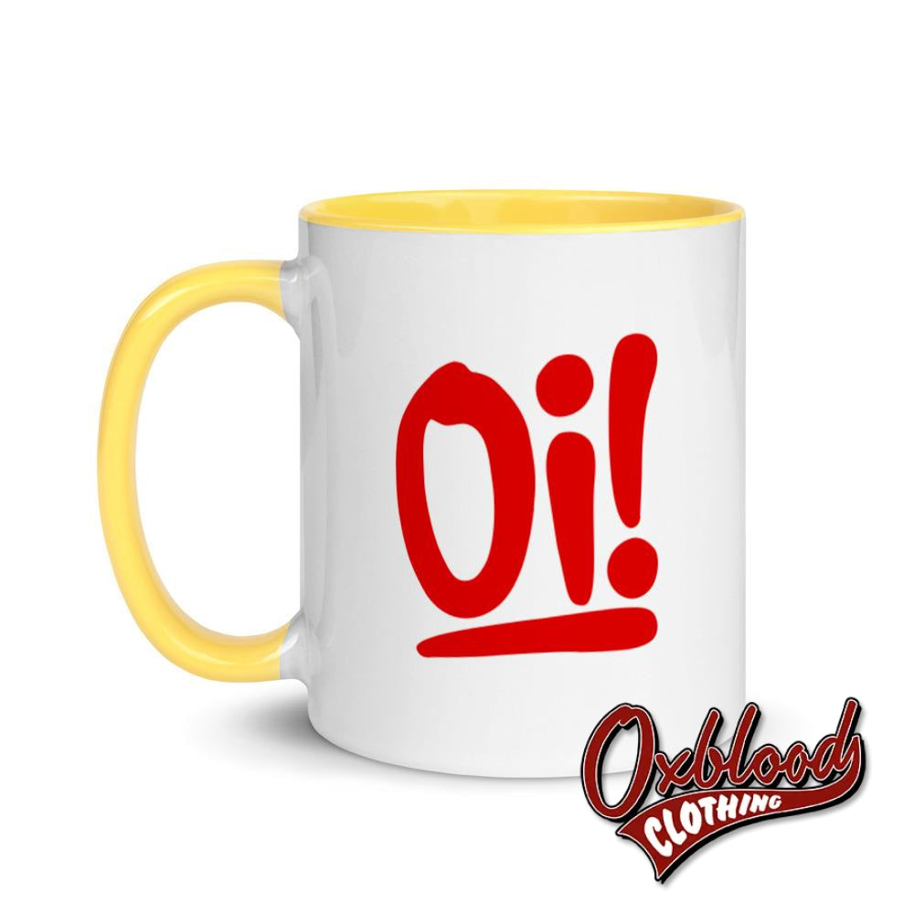 Oi! Mug With Color Inside