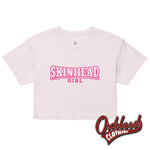 Load image into Gallery viewer, Pink Organic Skinhead Girl Crop Top Orchid / Xs
