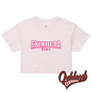 Pink Organic Skinhead Girl Crop Top Orchid / Xs