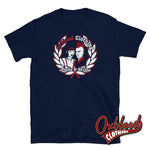 Load image into Gallery viewer, Punks &amp; Skins United Oxblood Clothing T-Shirt Navy / S
