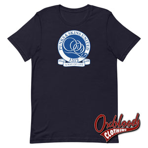 Qpr Punks & Skins United T-Shirt - Football A Way Of Life 1312 Navy / Xs Shirts