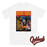 Cargar imagen en el visor de la galería, Rude Girl T-Shirt - Pulp Fiction Parody White / S
