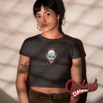 Cargar imagen en el visor de la galería, Sexy Womens Goth Blood Sucka Vampire Dracula/nosferatu Crop Top
