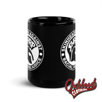 Cargar imagen en el visor de la galería, Sharp Glossy Mug - Skinheads Against Racial Prejudice Anti-Racist Trojan Skinhead
