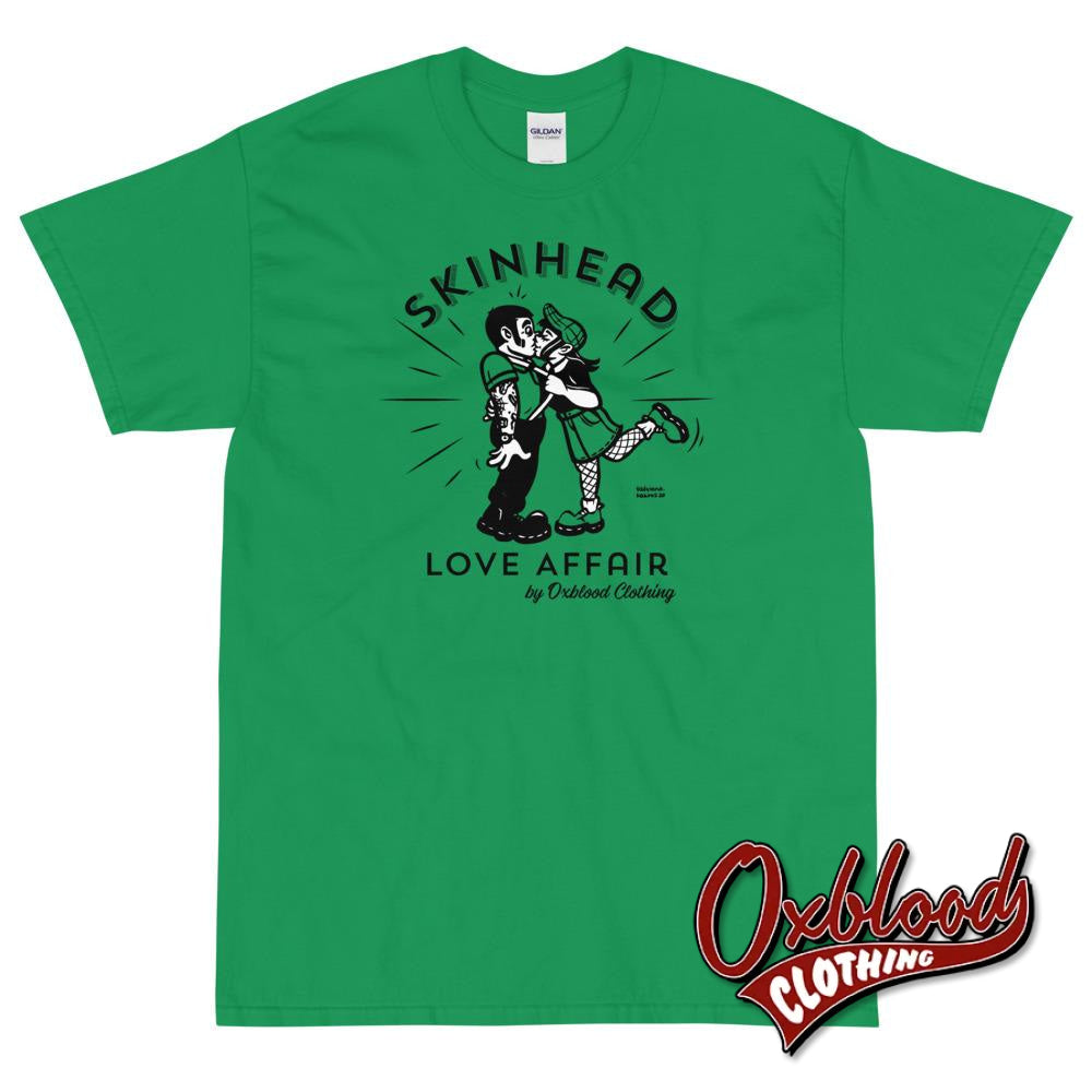 Skinhead Love Affair T-Shirt - Traditional Clothing & Ska Fashion Irish Green / S T-Shirts