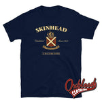 Load image into Gallery viewer, Skinhead Whiskey Label T-Shirt - And Ska Clothing Navy / S
