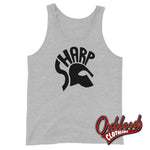 Cargar imagen en el visor de la galería, Skinheads Against Racial Prejudice Tank Top - S.h.a.r.p. / Sharp Athletic Heather Xs
