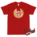 Load image into Gallery viewer, Spirit Of 69 Rude Boy Reggae T-Shirt - Mods Clothing 1960S Red / S
