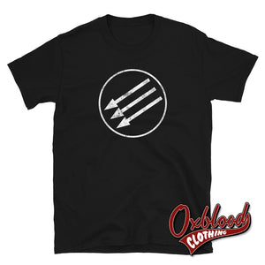 The Three Arrow T-Shirt - Anti-Racist Clothing Black / S Shirts