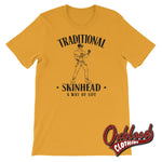 Lade das Bild in den Galerie-Viewer, Traditional Skinhead T-Shirt Mustard / S Shirts
