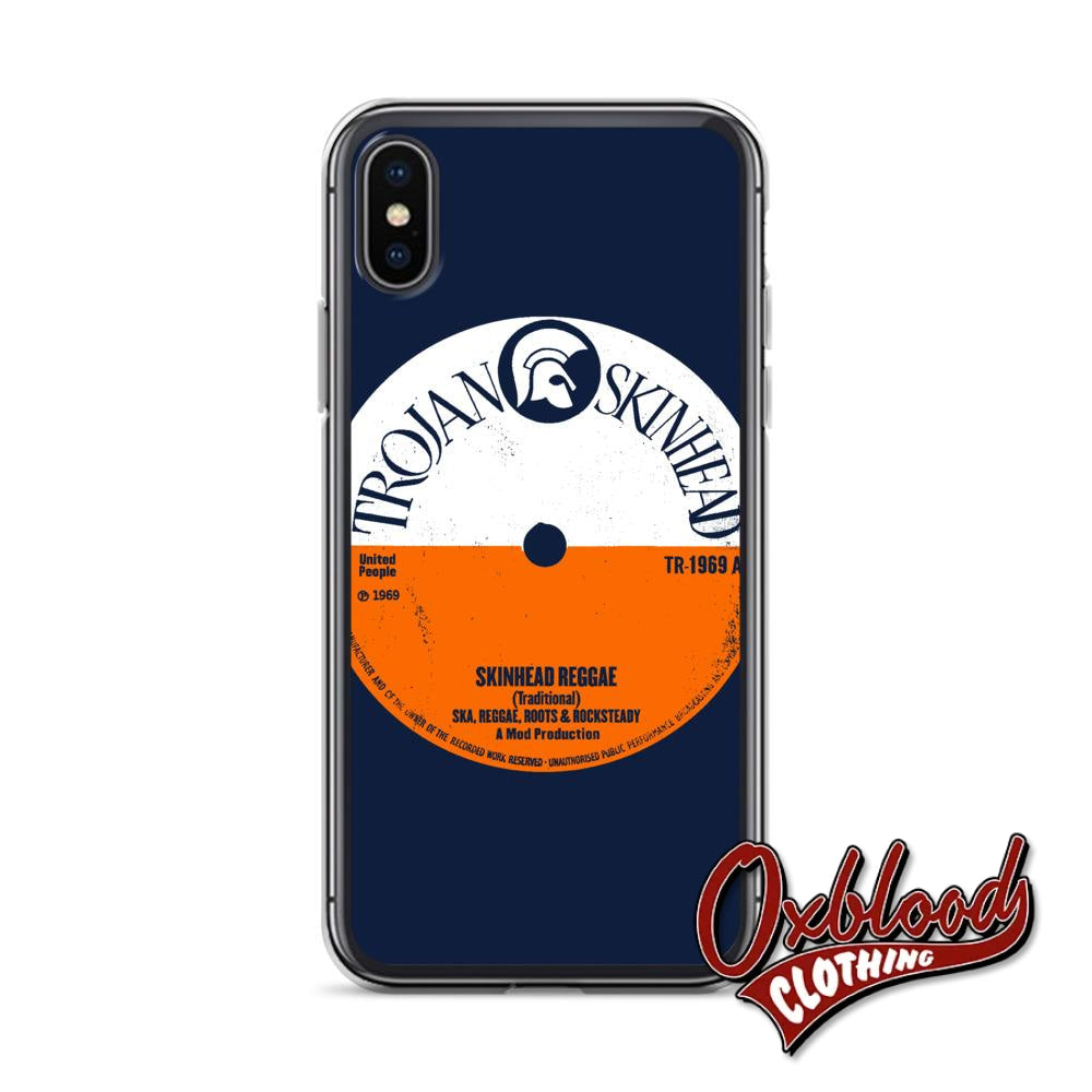 Trojan Skinhead Reggae Iphone Case - Spirit Of 69 Ska Gift X/xs