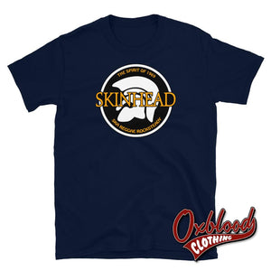 Trojan Skinhead T-Shirt - Ska Reggae Rocksteady 1969 Navy / S Shirts